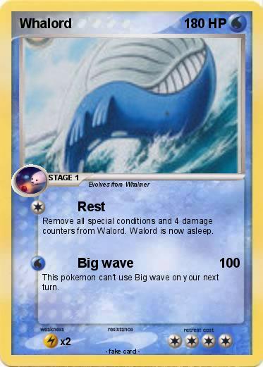 Pokemon Whalord