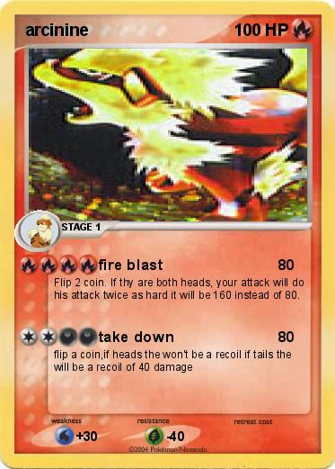 Pokemon arcinine