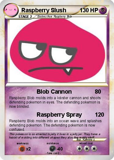 Pokemon Raspberry Slush