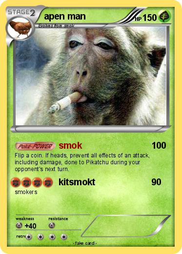 Pokemon apen man