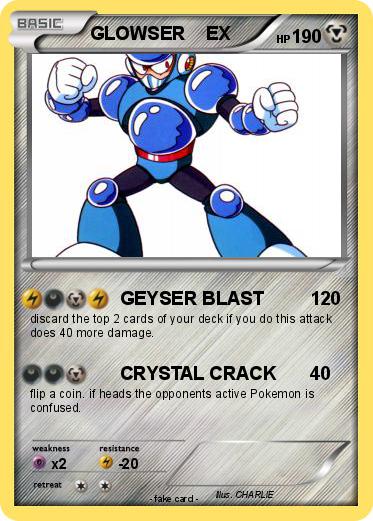 Pokemon GLOWSER    EX