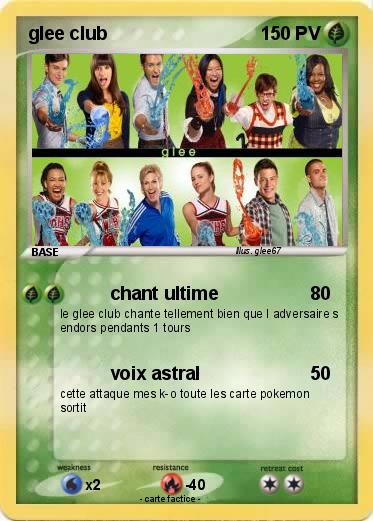 Pokemon glee club