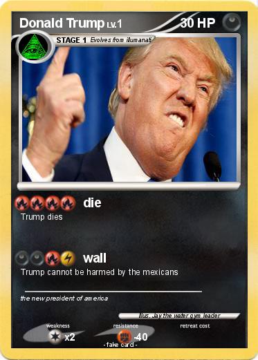 Pokemon Donald Trump