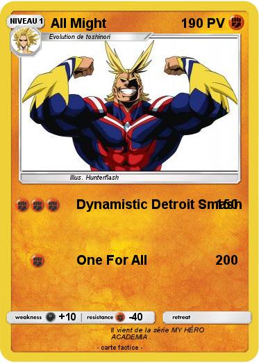 Pokemon All Might