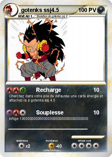 Pokemon gotenks ssj4.5