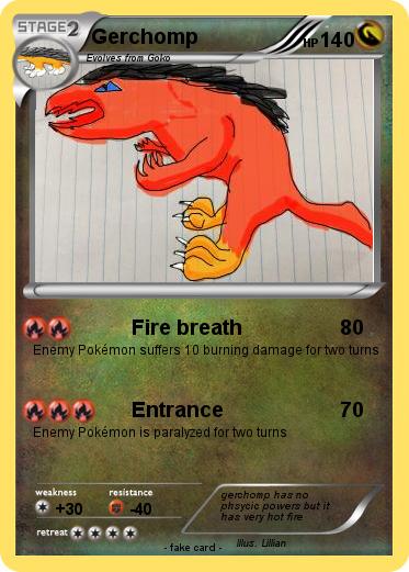 Pokemon Gerchomp