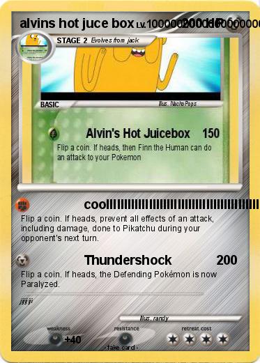 Pokemon alvins hot juce box