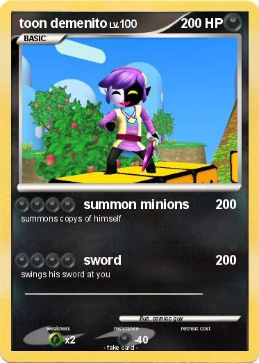 Pokemon toon demenito