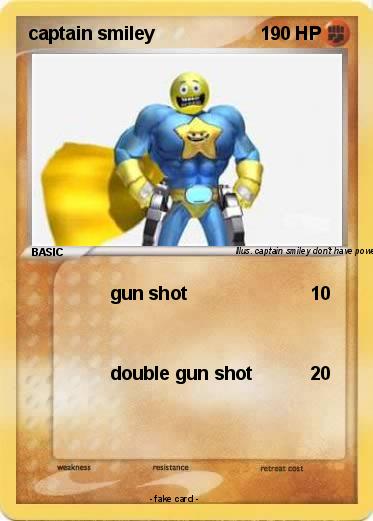 Pokemon captain smiley