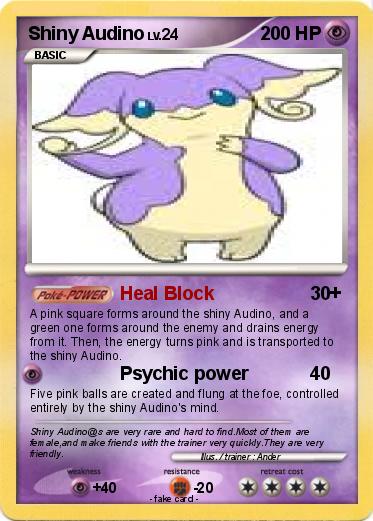 Pokemon Shiny Audino