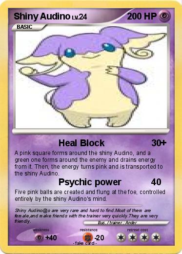 Pokemon Shiny Audino