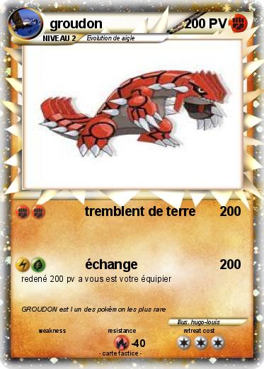 Pokemon groudon