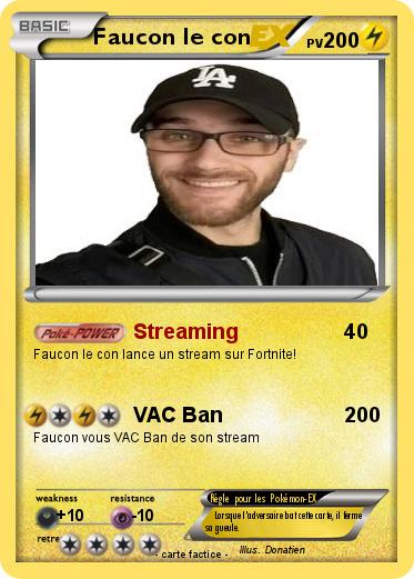 Pokemon Faucon le con