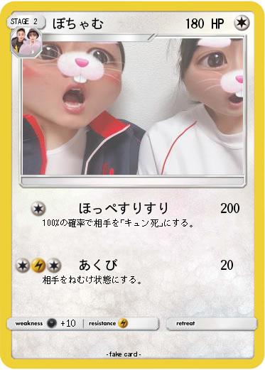 Pokemon ぽちゃむ