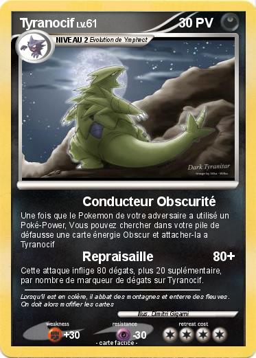 Pokemon Tyranocif