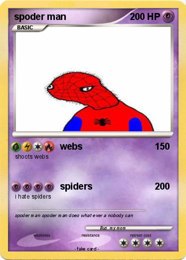 Pokemon spoder man