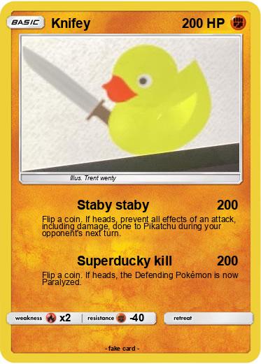 Pokemon Knifey