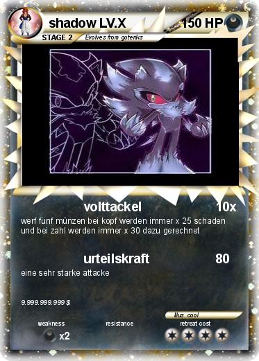 Pokemon shadow LV.X