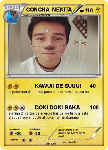 Pokemon CONCHA  NEKITA