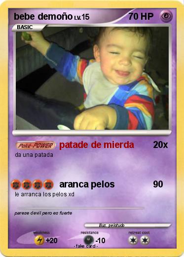 Pokemon bebe demoño
