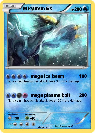 Pokemon M kyurem EX