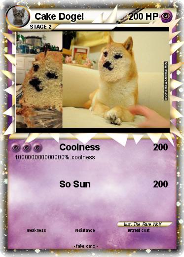 Pokemon Cake Doge!