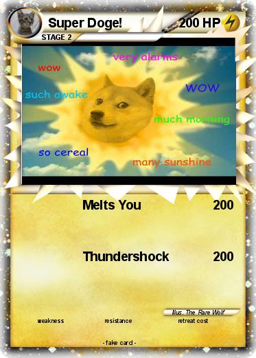 Pokemon Super Doge!