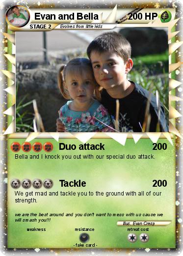 Pokemon Evan and Bella