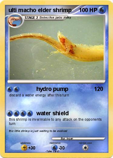 Pokemon ulti macho elder shrimp