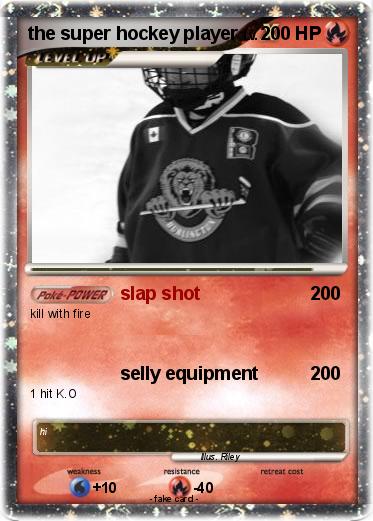 Pokemon the super hockey player