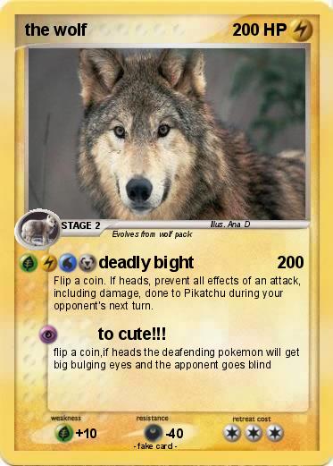 Pokemon the wolf