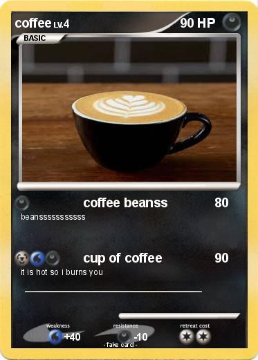 Pokemon coffee