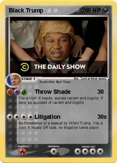 Pokemon Black Trump
