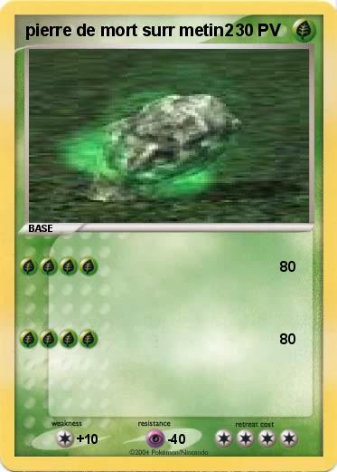 Pokemon pierre de mort surr metin2