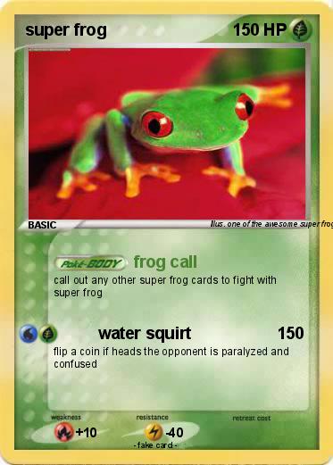 Pokemon super frog