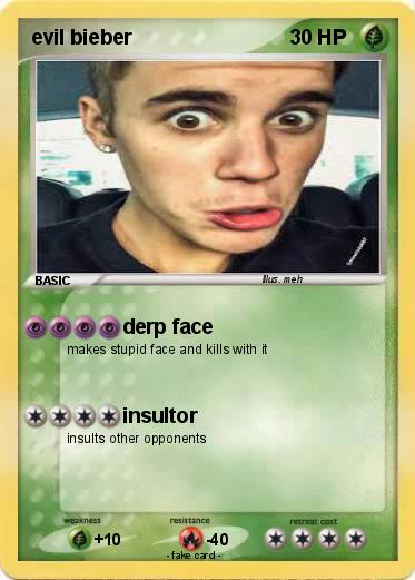 Pokemon evil bieber