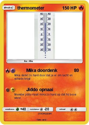 Pokemon thermometer