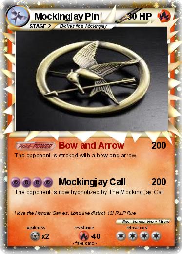 Pokemon Mockingjay Pin