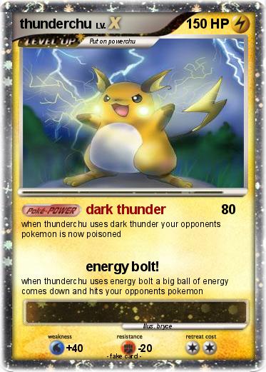 Pokemon thunderchu