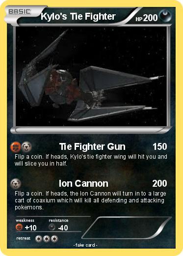 Pokemon Kylo's Tie Fighter