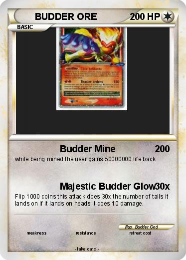 Pokemon BUDDER ORE