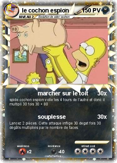 Pokemon le cochon espion