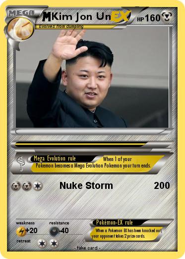 Pokemon Kim Jon Un