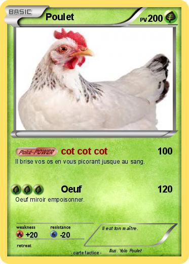 Pokemon Poulet