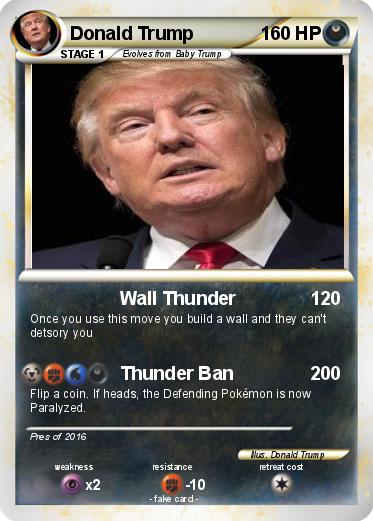 Pokemon Donald Trump