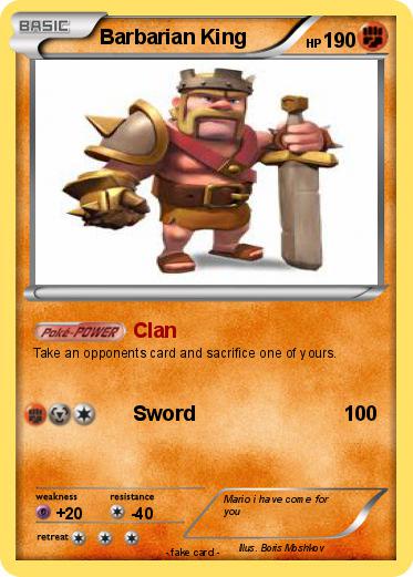 Pokemon Barbarian King