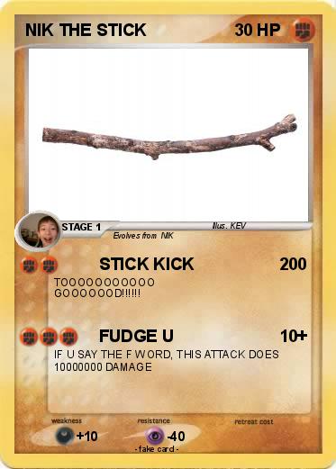 Pokemon NIK THE STICK