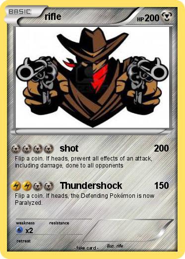 Pokemon rifle