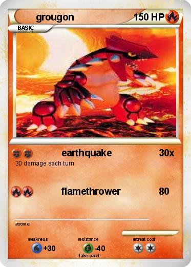 Pokemon grougon