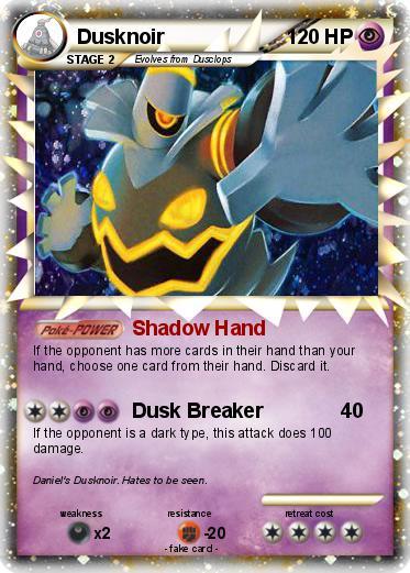 Pokemon Dusknoir